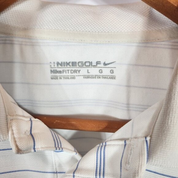 Nike Golf Fit Dry Bay Creek Polo Collar Shirt. Size large - Picture 5 of 8